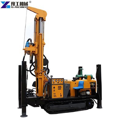 Rig Drilio Ffynnon Ddŵr ymlusgo